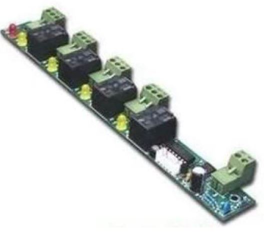 4relés bővítő panel SE-200X központokhoz